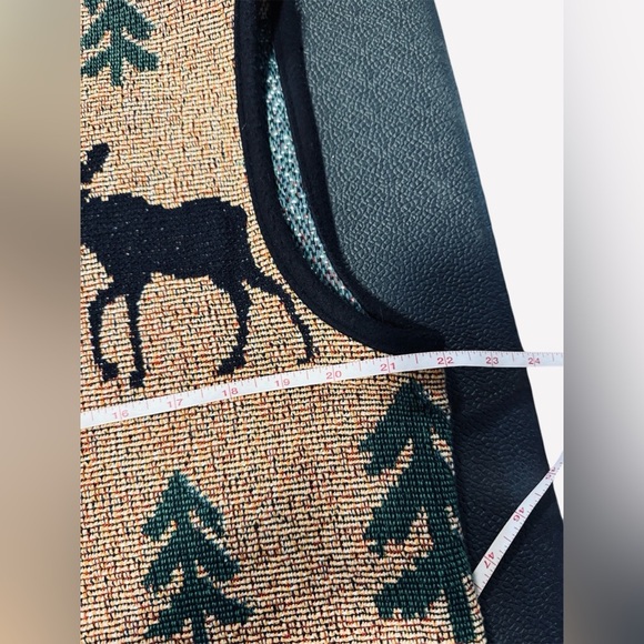 Handmade Sugar Street Weavers One-Of-A-Kind Moose Vest - Picture 3 of 8